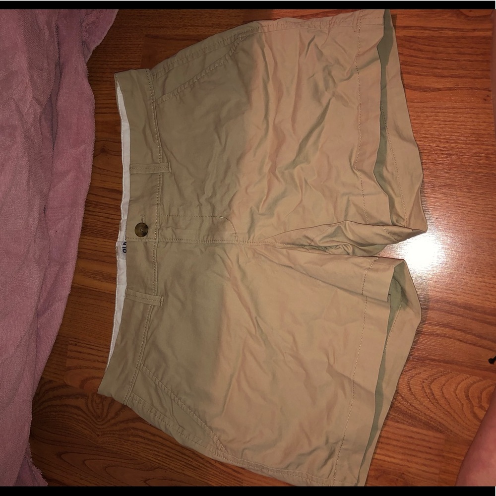 Khaki shorts from Old Navy